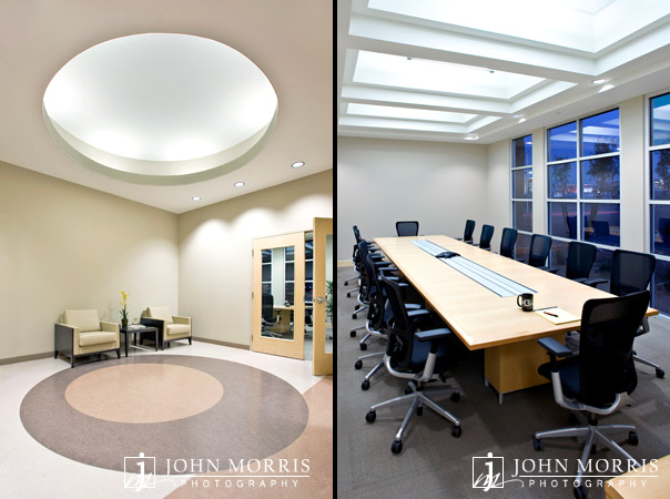 Commercial, Architectural photo shoot for a large office space in San Diego.