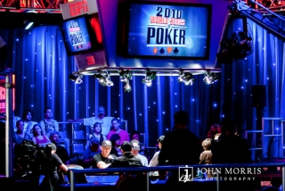Event Photography & Poker players concentrating during the World Series of Poker in Las Vegas