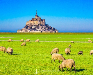 Mont St-Michel in Normandy