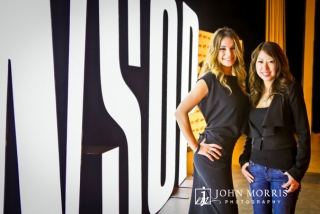 Candid portrait of women poker players Tatjana Pasalic and Jay Tan at the World Series of Poker in Las Vegas