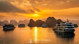 Hanoi Bay Vietnam Sunrise
